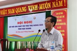 Hậu Giang liên kết sản xuất với tiêu thụ nông sản