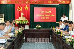 Tọa đàm 220 năm Danh xưng Yên Khánh