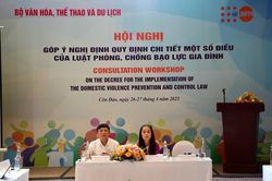 Góp ý Nghị định quy định chi tiết một số điều của Luật PCBLGĐ: Thúc đẩy việc thực thi luật hiệu quả