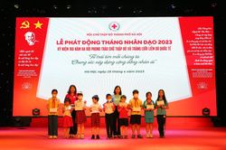Hà Nội phát động Tháng Nhân đạo năm 2023