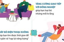 Hướng dẫn cách có thể giảm stress, căng thẳng tại nơi làm việc