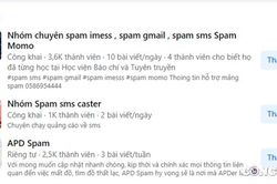 Nhiều dịch vụ gửi tin nhắn rác vẫn được cung cấp tràn lan trên mạng xã hội