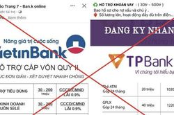 Bộ Công an cảnh báo giả mạo ngân hàng, lừa đảo cho vay lãi suất thấp