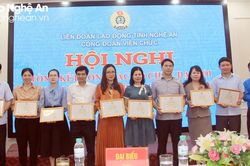 Dấu ấn đổi mới, sáng tạo trong công tác đại hội công đoàn cơ sở Công đoàn Viên chức Nghệ An