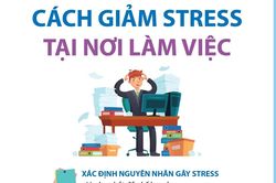 Ngày Thế giới về An toàn và Sức khỏe tại nơi làm việc 28/4: Cách giảm stress tại nơi làm việc