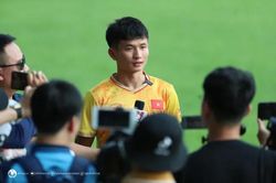 Tiền vệ U22 Việt Nam cảnh giác trước U22 Lào