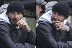 Lên đồ đến xem quý tử thi đấu, David Beckham đối mặt với sự thật đầy thất vọng