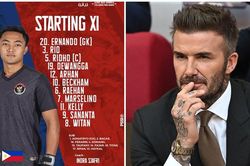 U22 Indonesia lại gây bất ngờ khi có cả Beckham đá chính ở SEA Games 32