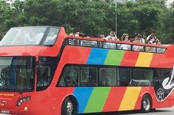 Thăm quan Hà Nội dịp nghỉ lễ: Hành khách được đi xe buýt 2 tầng miễn phí những cung đường nào?