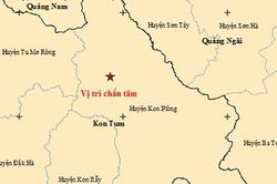Kon Tum động đất ngày đầu tiên nghỉ lễ 30/4-1/5