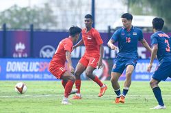 U22 Thái Lan phô diễn sức mạnh trước khi đọ tài U22 Việt Nam