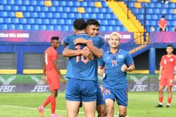 U22 Thái Lan thắng dễ U22 Singapore