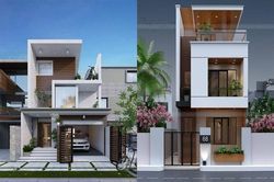 10 mẫu nhà mái bằng gác lửng hiện đại khó rời mắt