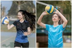 Hoa khôi bóng chuyền xứ Nghệ cao vượt trội, mặt xinh như búp bê
