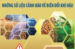 Những số liệu cảnh báo về biến đổi khí hậu