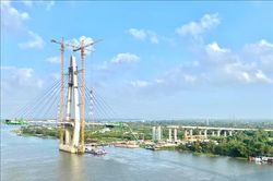 Cầu Mỹ Thuận 2 sẽ hoàn thành dịp cuối năm 2023