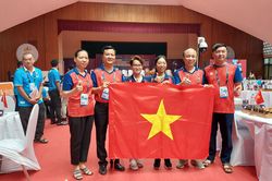 Tuyển cờ Ouk Chaktrang mang về tấm HCV đầu tiên cho Việt Nam tại SEA Games 32