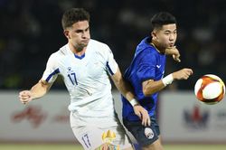 Chủ nhà U22 Campuchia chia điểm cùng Philippines