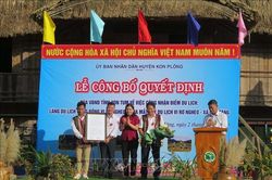 Ra mắt làng du lịch cộng đồng Vi Rơ Ngheo, Kon Tum