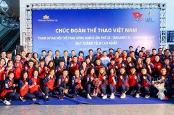 Đoàn Thể thao Việt Nam lên đường dự SEA Games 32: Quyết tâm thi đấu vì niềm tự hào Việt Nam
