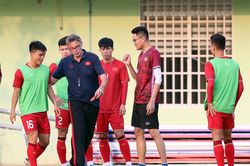 U22 Việt Nam sẵn sàng cho trận đấu với U22 Singapore