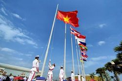 Lễ thượng cờ Đoàn thể thao Việt Nam tại SEA Games 32