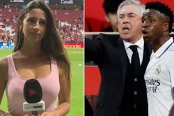 Lỡ đặt câu hỏi khó dành cho HLV Ancelotti, nữ phóng viên Tây Ban Nha xinh đẹp bị dọa... cưỡng hiếp