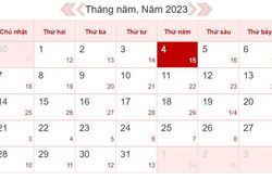 Xem lịch âm ngày 4/5/2023