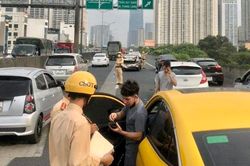 Thực hư thông tin vụ va chạm liên hoàn 5 ô tô trên đường vành đai 3