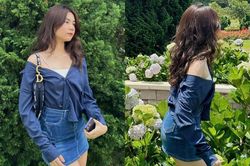 Con gái út nhà Quyền Linh lên đồ khoe dáng ở tuổi 15, visual lần này 'vượt mặt' chị cả Lọ Lem