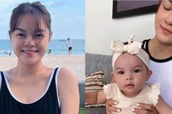 Phạm Quỳnh Anh khoe trọn vóc dáng sau 9 tháng vượt cạn