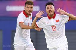 Đánh bại U22 Singapore, U22 Việt Nam chiếm ngôi đầu bảng B