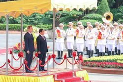 Thủ tướng Phạm Minh Chính đón, hội đàm với Thủ tướng Luxembourg