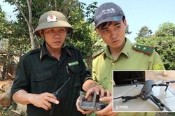 Đẩy mạnh ứng dụng công nghệ vào công tác giữ rừng