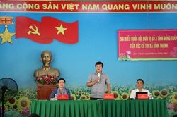 Cử tri kiến nghị phát triển giao thông để phát triển kinh tế, xã hội