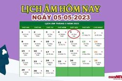 Lịch âm 5/5 – Âm lịch hôm nay 5/5 chính xác nhất - lịch vạn niên 5/5/2023