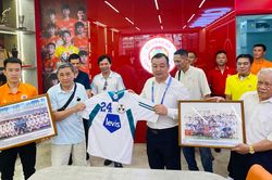 Khai trương Văn phòng CLB bóng đá Công an Hà Nội
