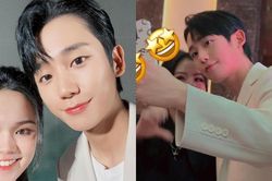 Quỳnh Anh bất ngờ chung khung hình với Jung Hae In, Duy Mạnh ghen với diễn viên điển trai Hàn Quốc