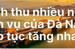 Infographic - Doanh thu nhiều ngành dịch vụ của Đà Nẵng tiếp tục tăng nhanh