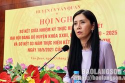 Văn Quan sơ kết giữa nhiệm kỳ thực hiện nghị quyết đại hội và sơ kết 3 năm thực hiện Kết luận số 01