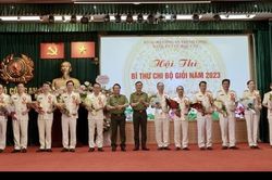 Sôi nổi Hội thi Bí thư chi bộ giỏi trong Đảng bộ Cục Hậu cần