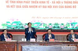 Thường trực Chính phủ làm việc với Ban Thường vụ Thành ủy Hà Nội