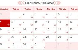 Xem lịch âm ngày 7/5/2023