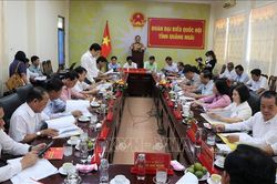 Phó Chủ tịch Quốc hội Trần Quang Phương: Quảng Ngãi cần đẩy nhanh giải ngân vốn đầu tư công