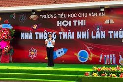 Trường Tiểu học Chu Văn An khai mạc Hội thi 'Nhà thông thái nhí' lần I, năm học 2022-2023