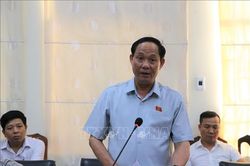Phó Chủ tịch Quốc hội Trần Quang Phương: Quảng Ngãi cần đẩy nhanh giải ngân vốn đầu tư công
