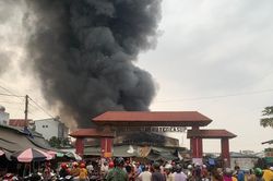 Đắk Lắk: Cháy chợ trung tâm huyện, thiệt hại hàng tỷ đồng