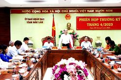 Đắk Lắk giải ngân nguồn vốn đầu tư công đạt thấp