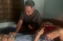 Trốn viện về nhà chăm bố mù lòa