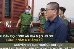 Tin nóng: Cựu cán bộ công an giả mạo hồ sơ lãnh 7 năm 6 tháng tù; Nguyên Chi cục trưởng Chi cục Thi hành án dân sự huyện tử vong trong tư thế treo cổ